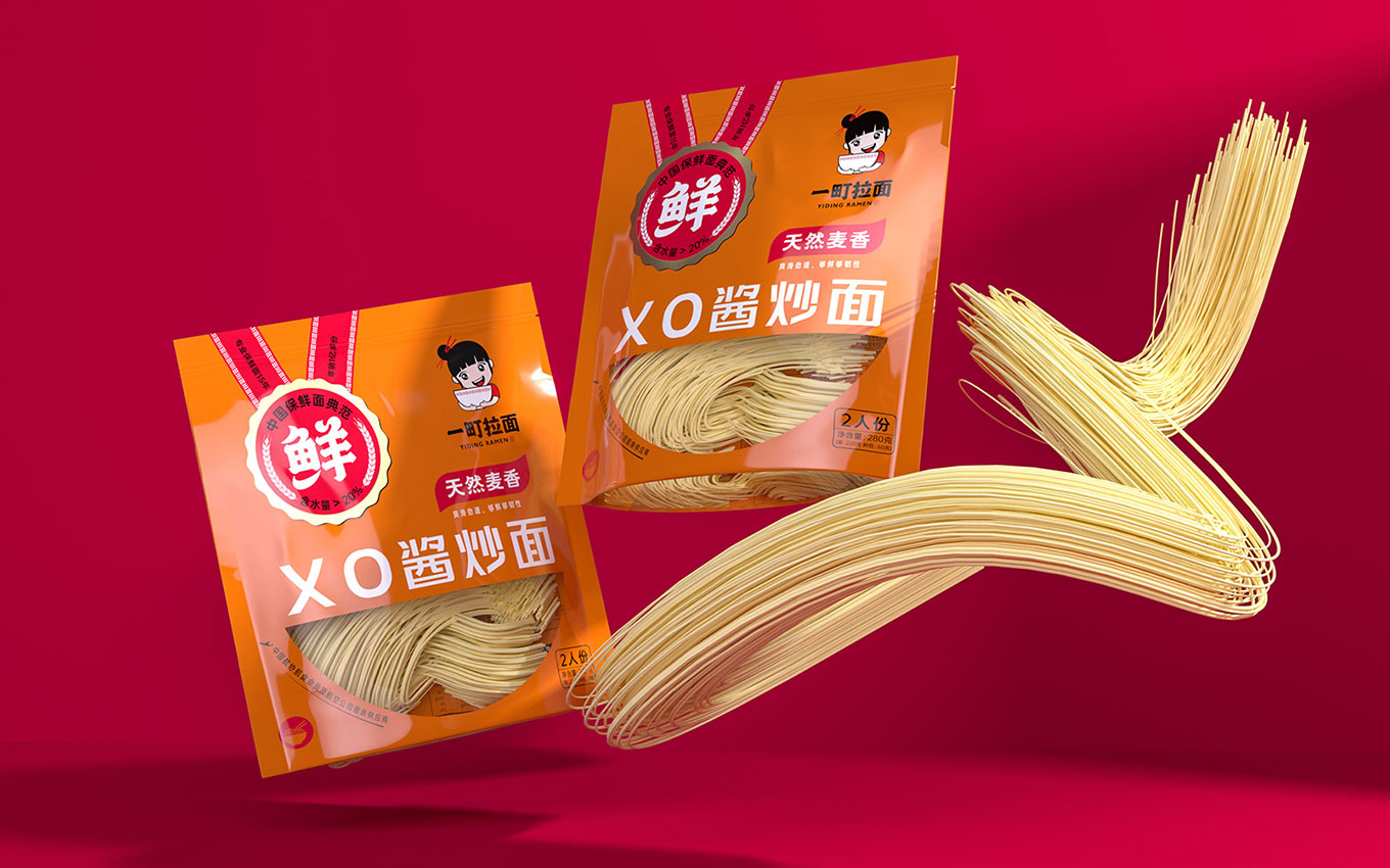 包装面条